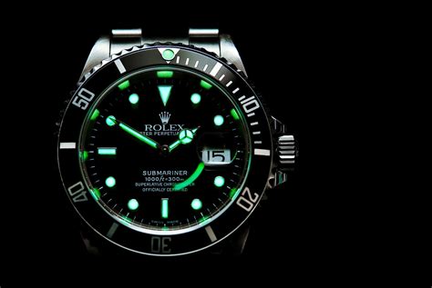 rolex black bacground